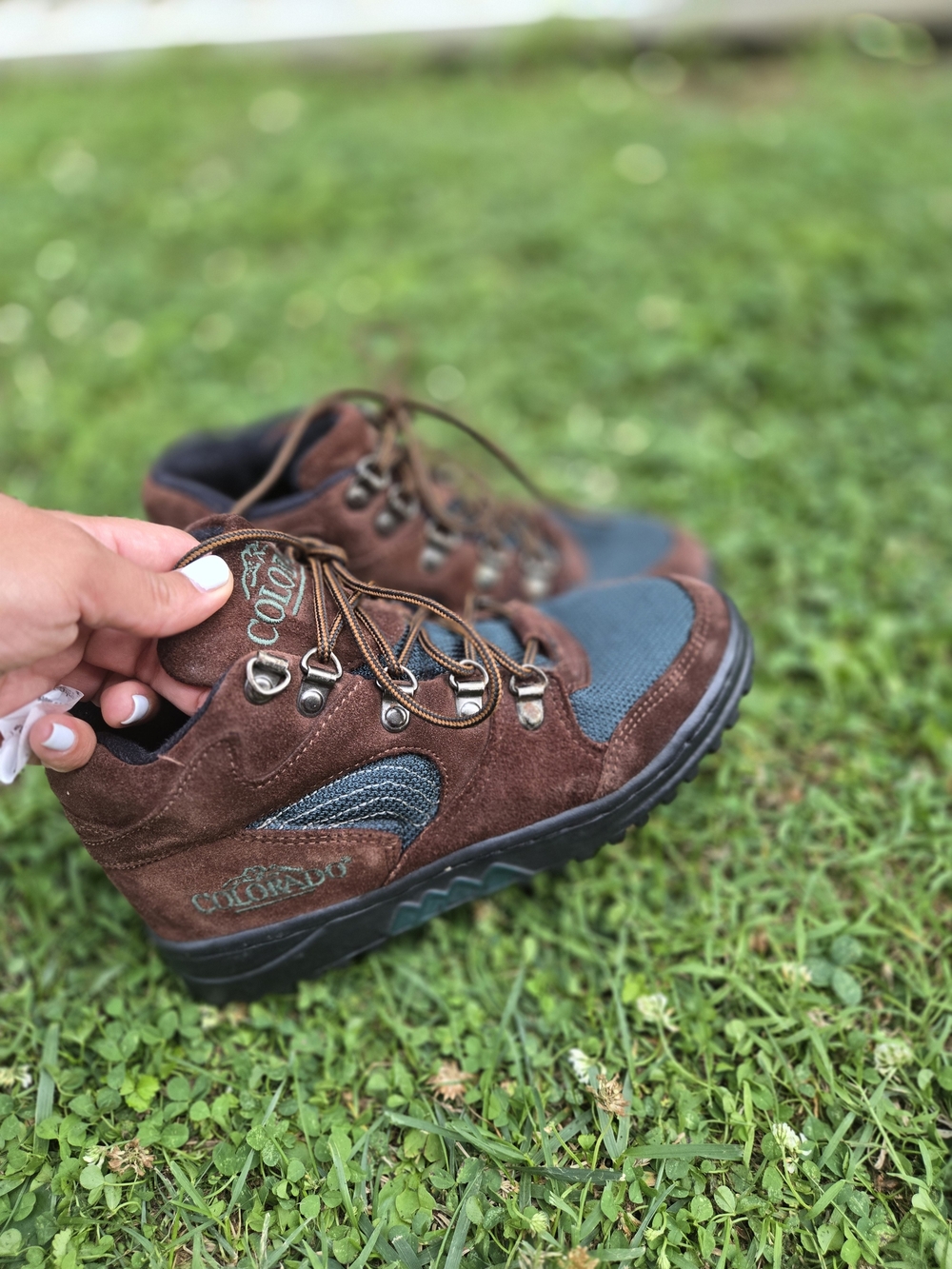 Women's Brown Suede Ankle Booties - Lace-Up Comfort